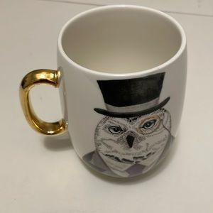 Pier 1 Wise Owl  22 oz  Coffee Mug